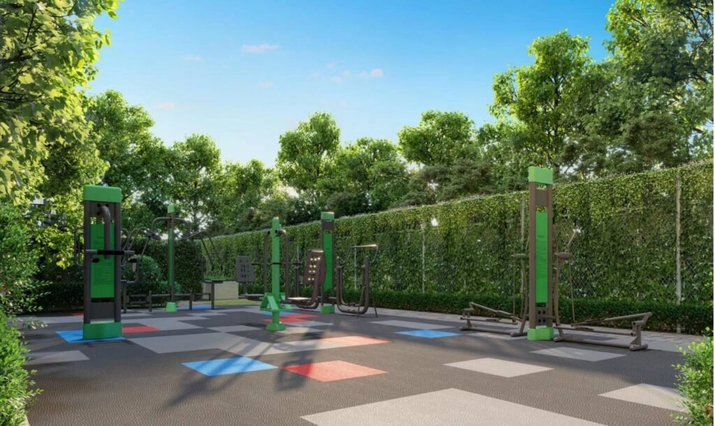 Low-rise residential buildings at Florett Enclave Gurgaon